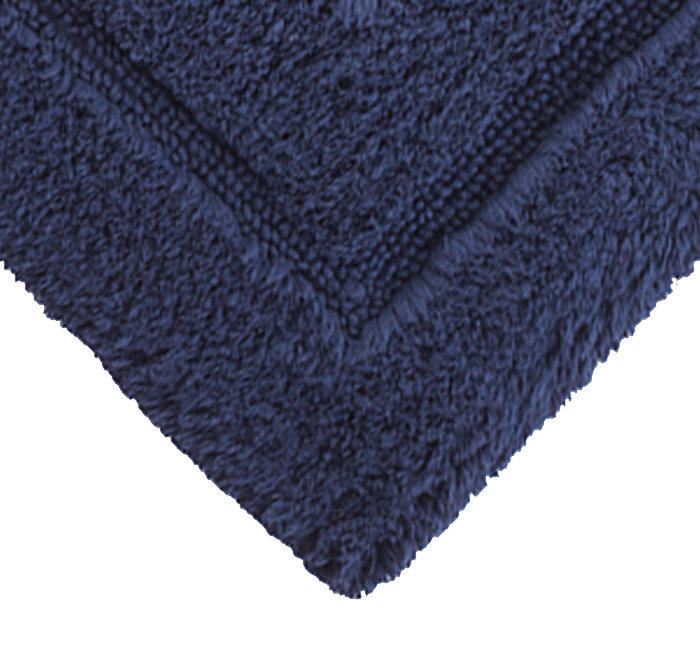 Apolonia Bath Rug, 20" H x 32" W, Navy