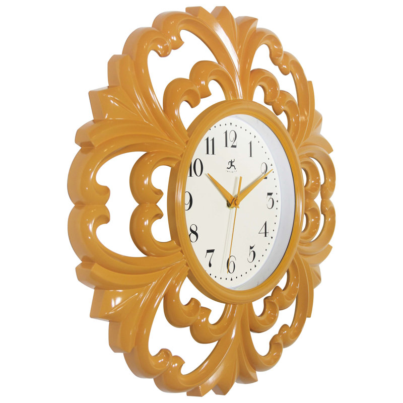 Horloge murale 15,5 po Siebeld, Safran