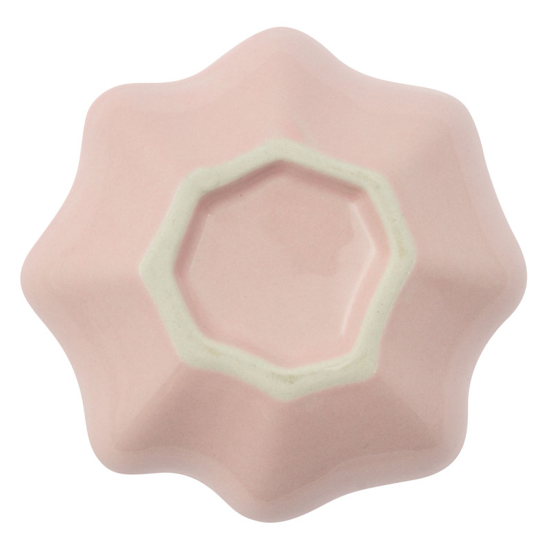 Grand plateau en forme de bibelot, Rose