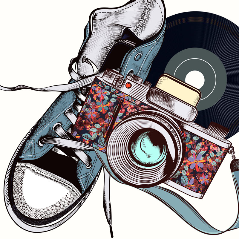 Illustration de mode Lisania par Mashakotcur, H 12 po x l 12 po