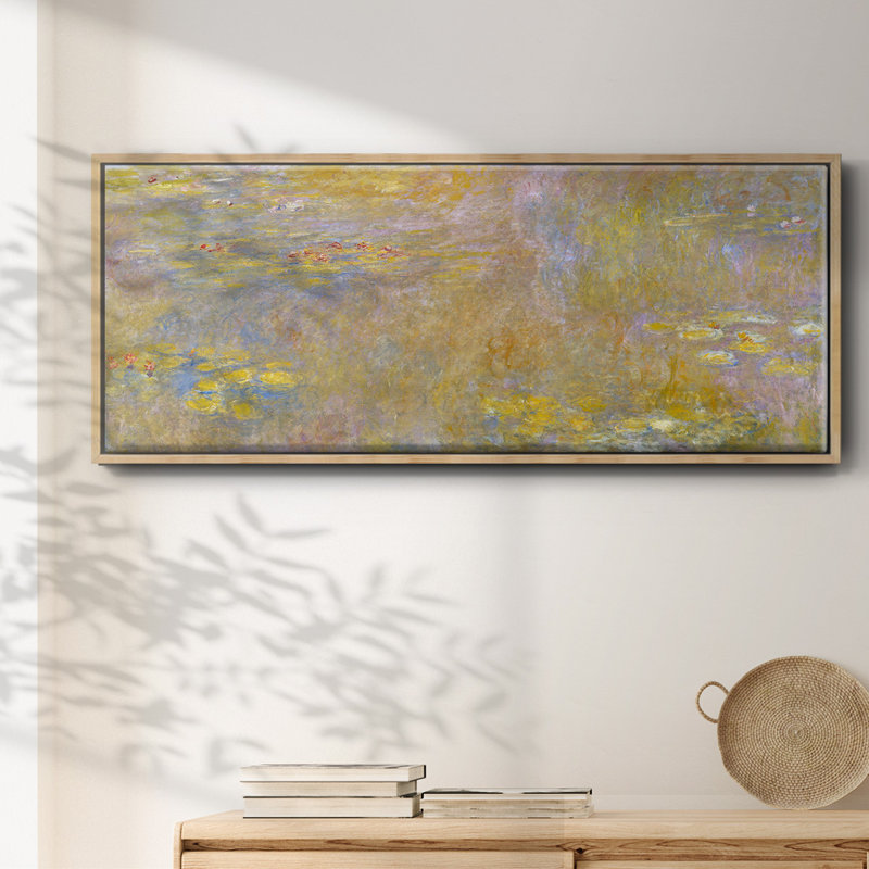 Water  Lilly II- Framed Canvas