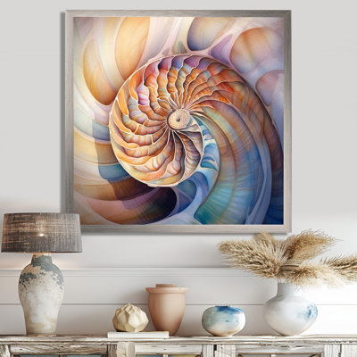 Seashell Symphony II sur impression sur toile