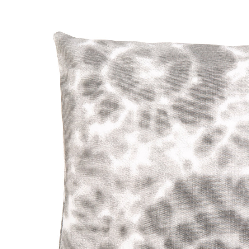 Housse et insert de coussin décoratif carré Peyton, 24 po x 24 po, Gris