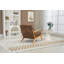 Chaise d'appoint Mid-Century moderne avec structure en bois-2133614621-2133614622