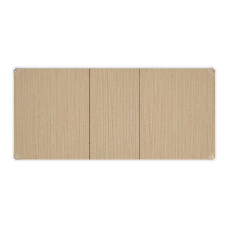 Caracole Classic Walnut Wood Dining Table, Light Brown