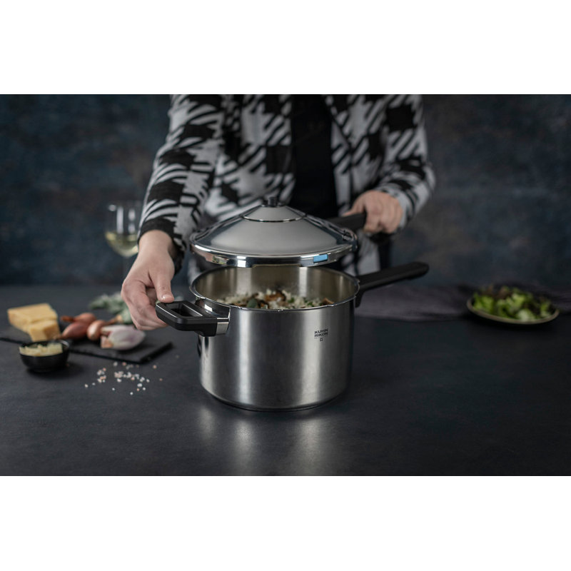 Kuhn Rikon Duromatic Inox Long Handle 5.0 Liters Pressure Cooker