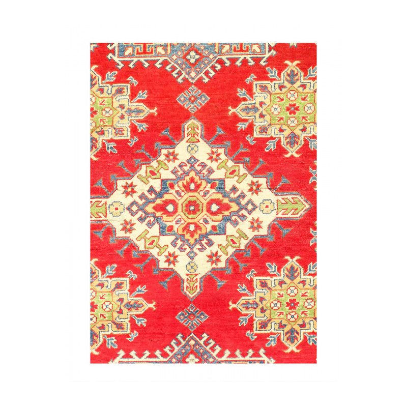 Fine Hand knotted Kazak 6'2" X 10'