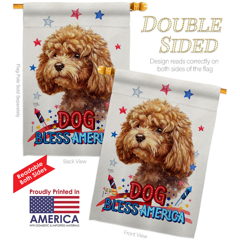 Double Sided Polyester Animal, 40" H x 28" W