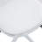 Modern Clear Acrylic Vanity Chair Upholstered Swivel Desk Chair-2102782698