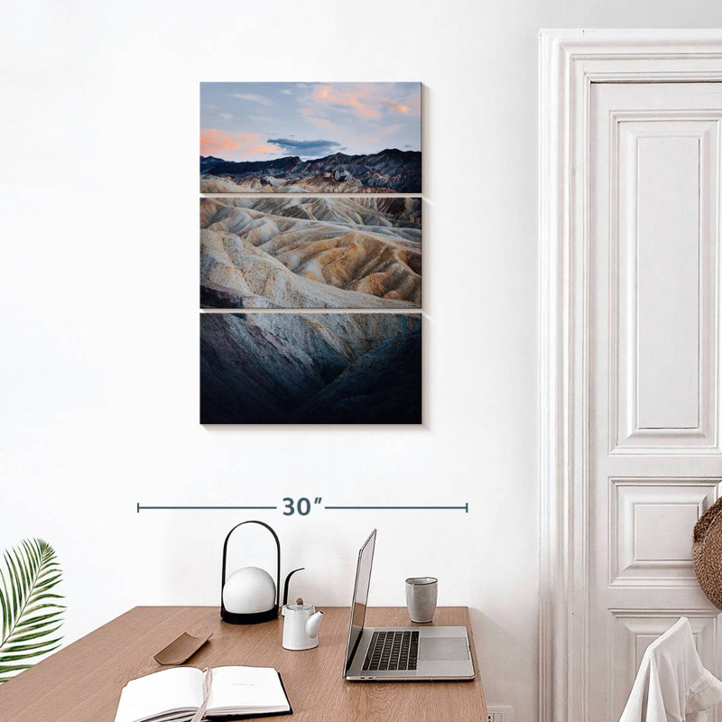 Alvord Zabriskie Point Ridges, 32" H x 20" W
