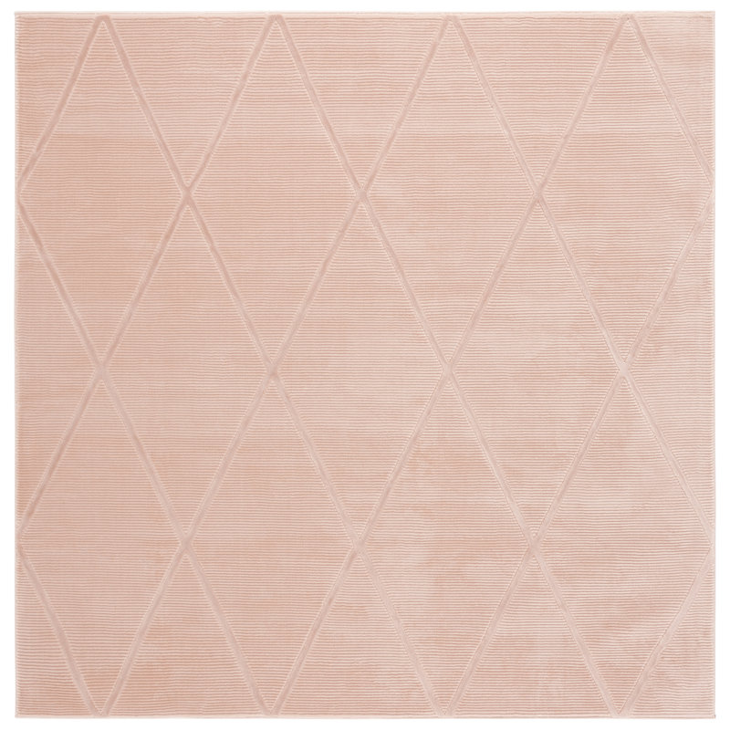 Tapis rose Revive 104, Carré 6 pi 7 po