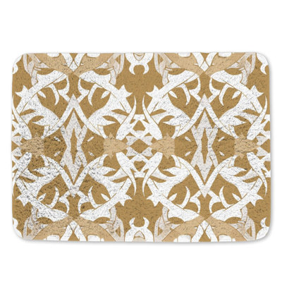 Evonna Microfiber / Microsuede Non-Slip Bath Mat