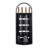 Modern Ember Noah 5 Piece Fireplace Tool Set in Black