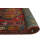 One-of-a-Kind 3'8" X 10'8" New Age Runner Wool Area Rug in Rust
