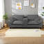 Canapé modulaire multifonctionnel, tissu chenille, design moderne pour le salon