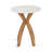 Kierney Round End Table with Marble Top-753838641