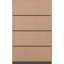 Tarves 3 Door Manufactured Wood Wardrobe-475375337