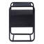 Table d'appoint avec plateau en verre