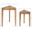 Ardentown Solid Wood Nesting End Table-1809794174