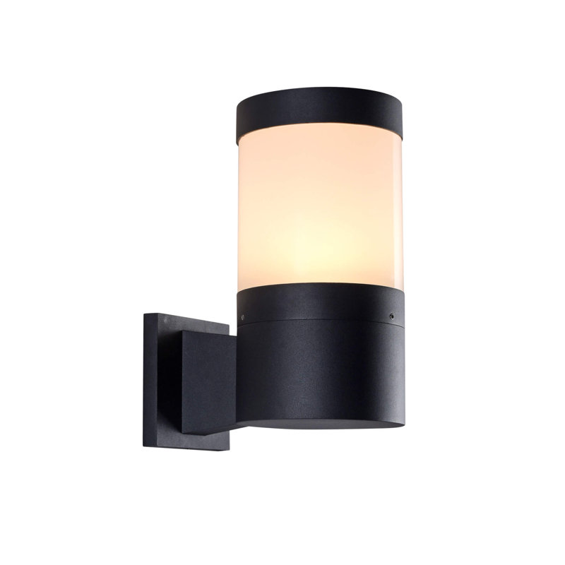 11-in Modern 5-Watt ETL Certified Integrated LED Outdoor Wall Sconce, 11"H x 5.5"W x 8.25"D