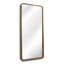 Isaiah Wood Flat Wall Mirror