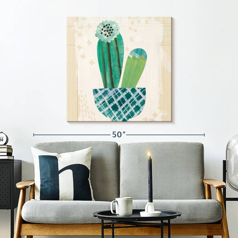 Harnek Collage Cactus III, H 30 po x l 30 po
