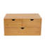 Mini-organisateur de table de bureau en bambou