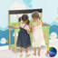 Kids Play Kitchen, cuisine de boue en bois avec jeu d'eau et jouets de cuisine pour l'extérieur, cadeau pour 3 à 8