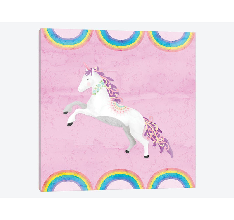 « arc-en-ciel », art sur toile, H 12 po x l 12 po x P 1,5 po, Toile tendue