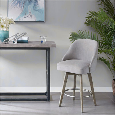 Tabouret de comptoir avec siège pivotant