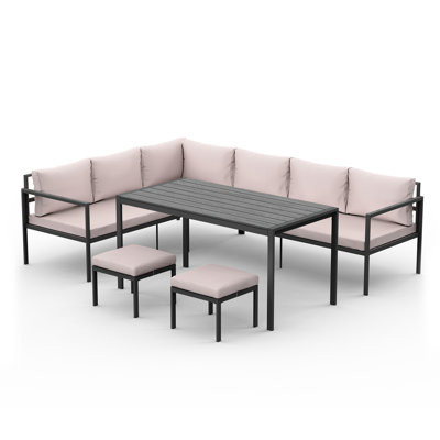 Aruba 7 Seater Garden Dining Set