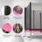 8FT Trampoline Outer Net-Pink And Black