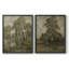 «Vintage Landscape XXV III», 2 pièces-605390563-605390561