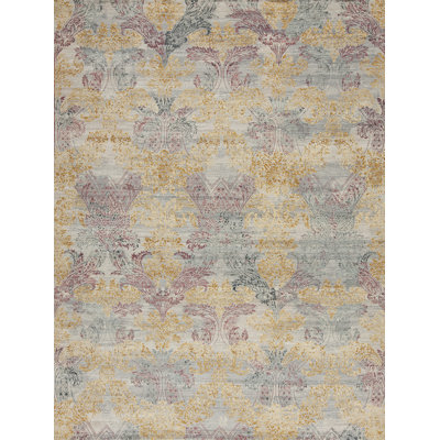 Très Jolie Hand Knotted Wool Area Rug