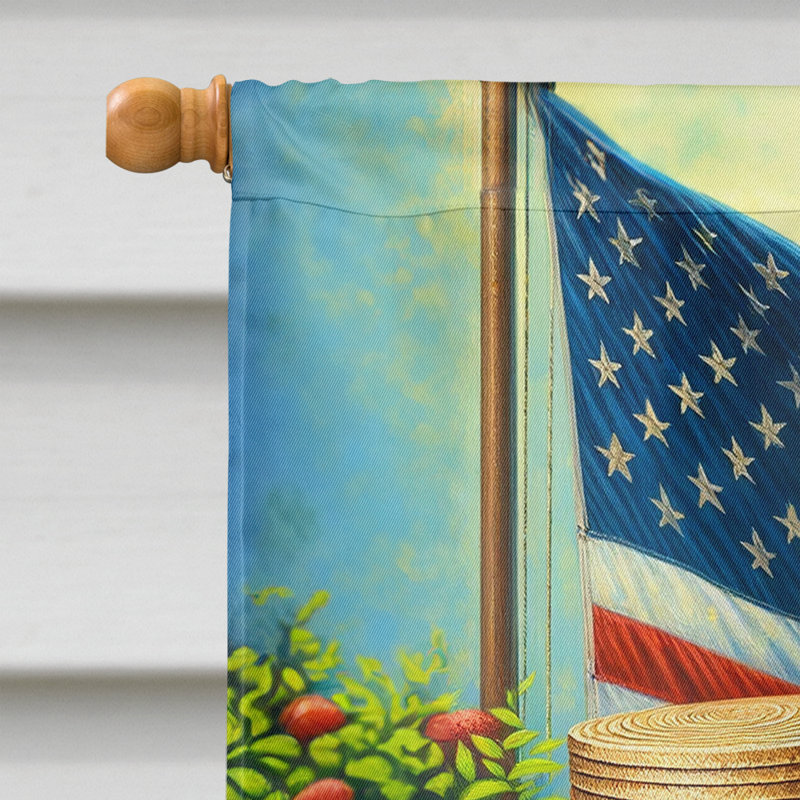 Drapeau «All American House», Lakeland Terrier