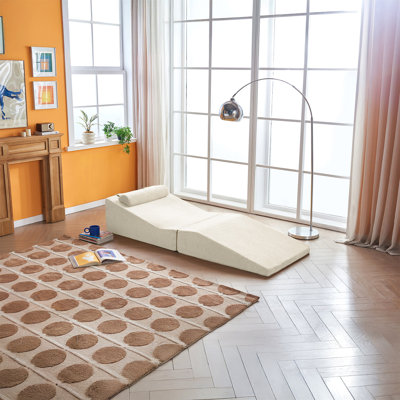 High-Density Pure Sponge Sofa – Foldable & Portable Tatami Lounger, Multi-Functional Sofa Bed For Living Room & Bedroom, No Assembly, Eco-Friendly