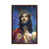 Classic Brown Wood Framed Canvas
