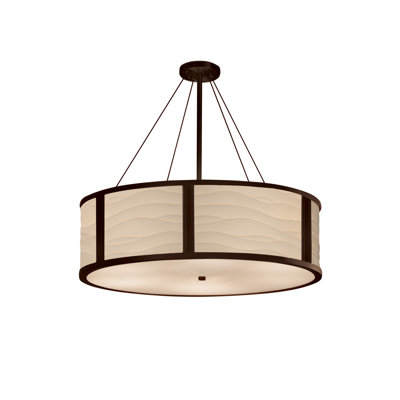 Lustre cylindrique à 8 lumières Amany