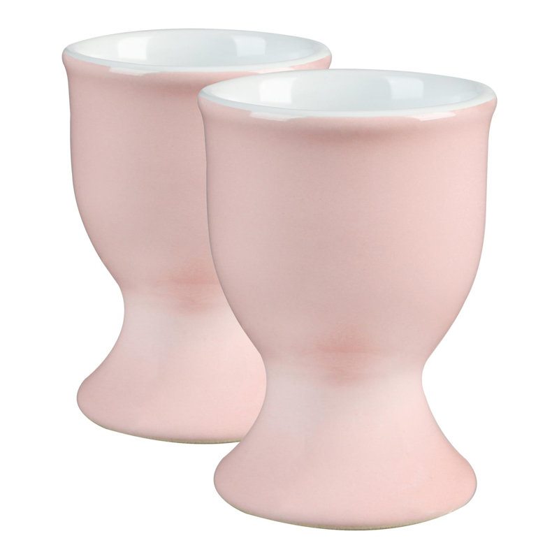 Argon Tableware Porcelain Egg Cup, Pink