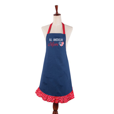 Independence Day Cotton Bib Apron