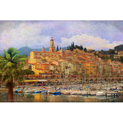 Marina At Monaco - Wrapped Canvas Print