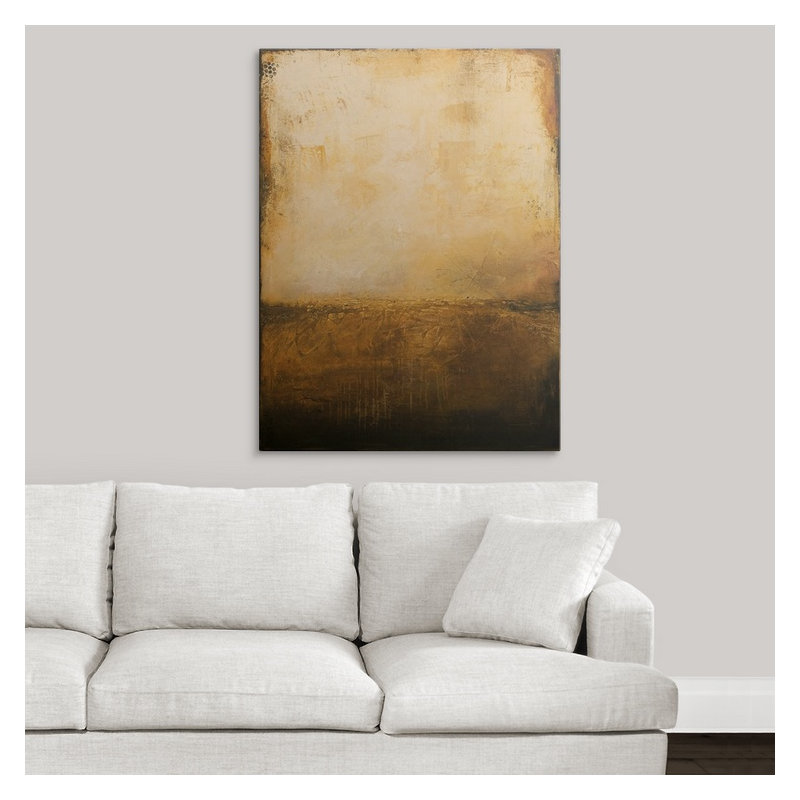 «Golden Fortune» par Frisco, impression, H 16 po x l 12 po x P 1,5 po, Toile
