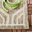 Tapis d'intérieur / extérieur à motif géométrique Deedrick-14540915