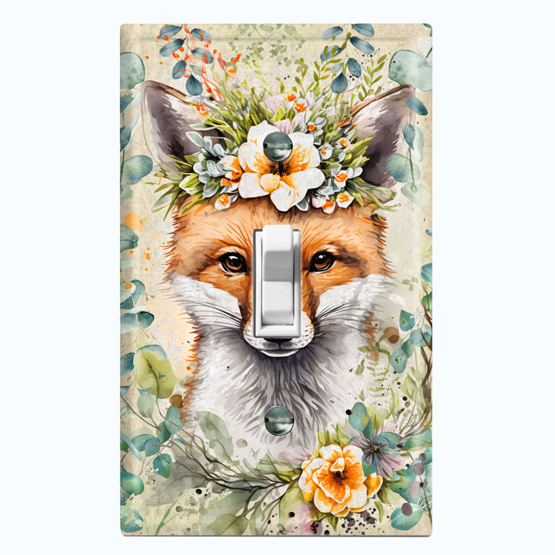 Animals 1 - Gang Toggle Light Switch Standard Wall Plate