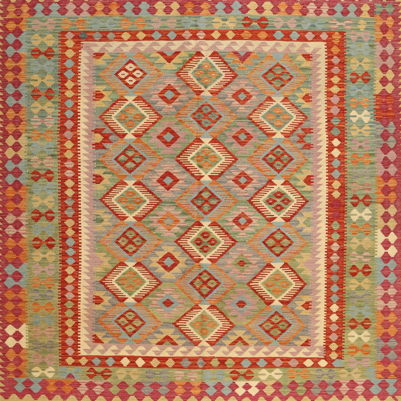 Thuan Oriental Indoor Rug, Square 5'