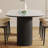 71" Modern Oval Dining Table Set With 6 Dining Chairs-2014980327