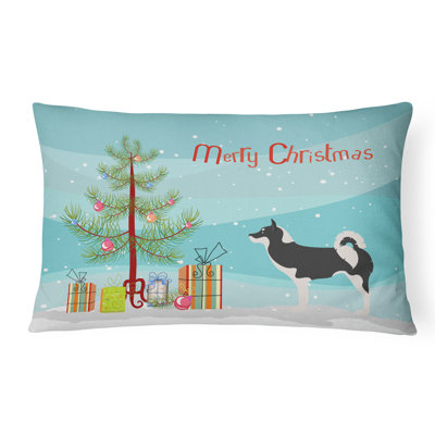  Coussin intérieur / extérieur Greenland Dog Christmas
