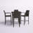 Anquette 5 Piece Bar Height Dining Set