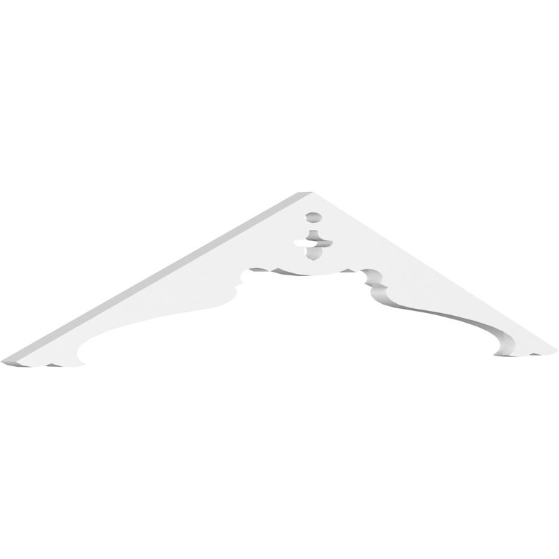 Fronton en uréthane Heath Signature, brun clair apprêté, H 7,5 po x l 36 po, 5/12