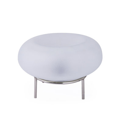 Lampe en verre avec abat-jour en verre